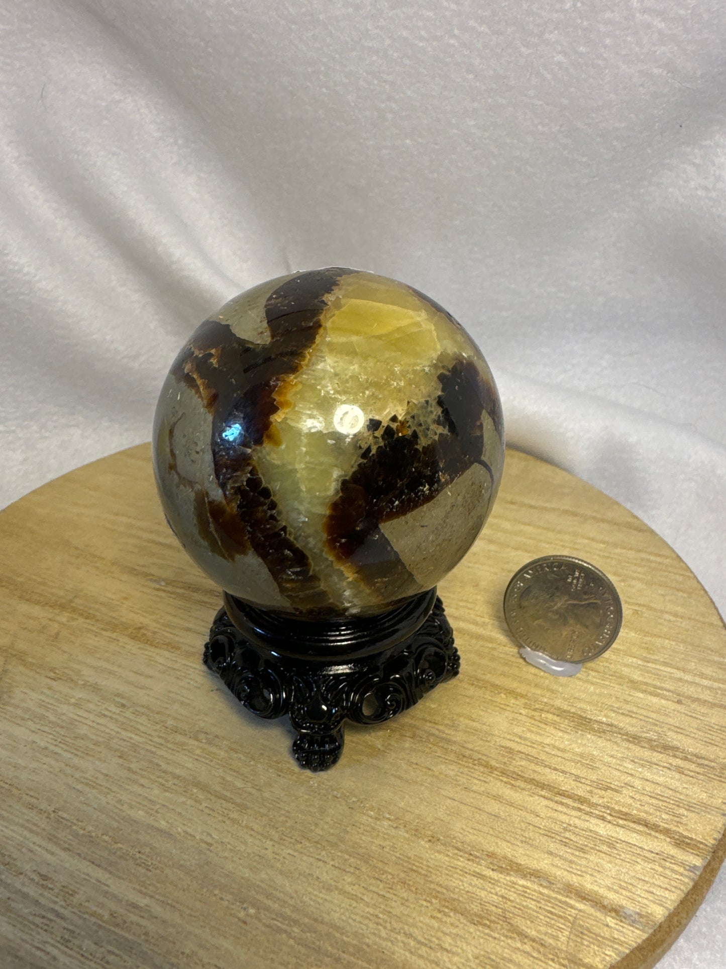 SEPTARIAN STONE  sphere-protection, healing, communication