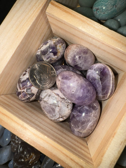 AMETHYST TUMBLES/CHUMBLES/CHIPS-Calm, Protection, Spiritual Growth