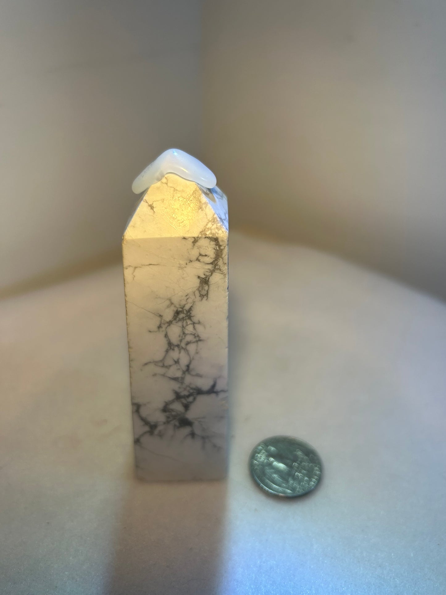 HOWLITE TOWER-connection, knowledge, calming