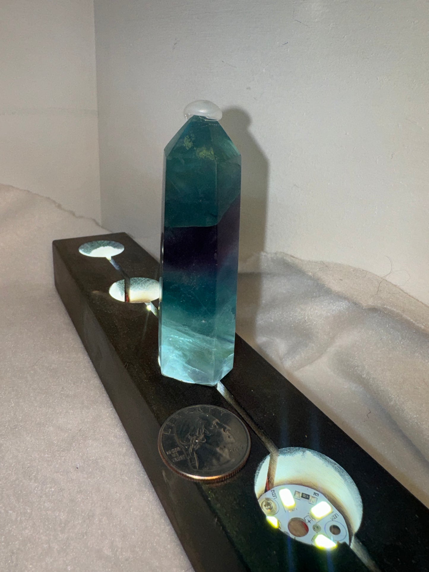 FLUORITE TOWER-clarity, focus, and spiritual expansion