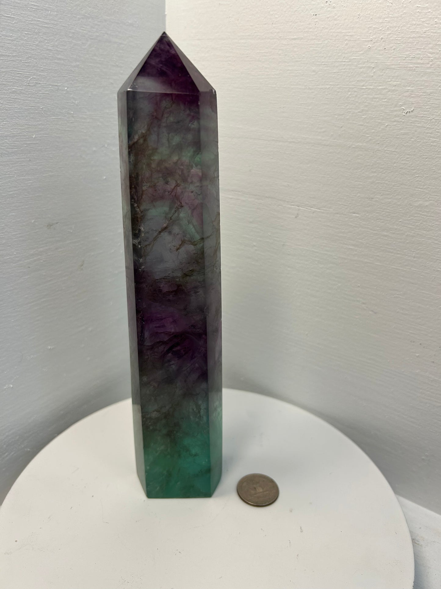 FLUORITE TOWER-clarity, focus, and spiritual expansion