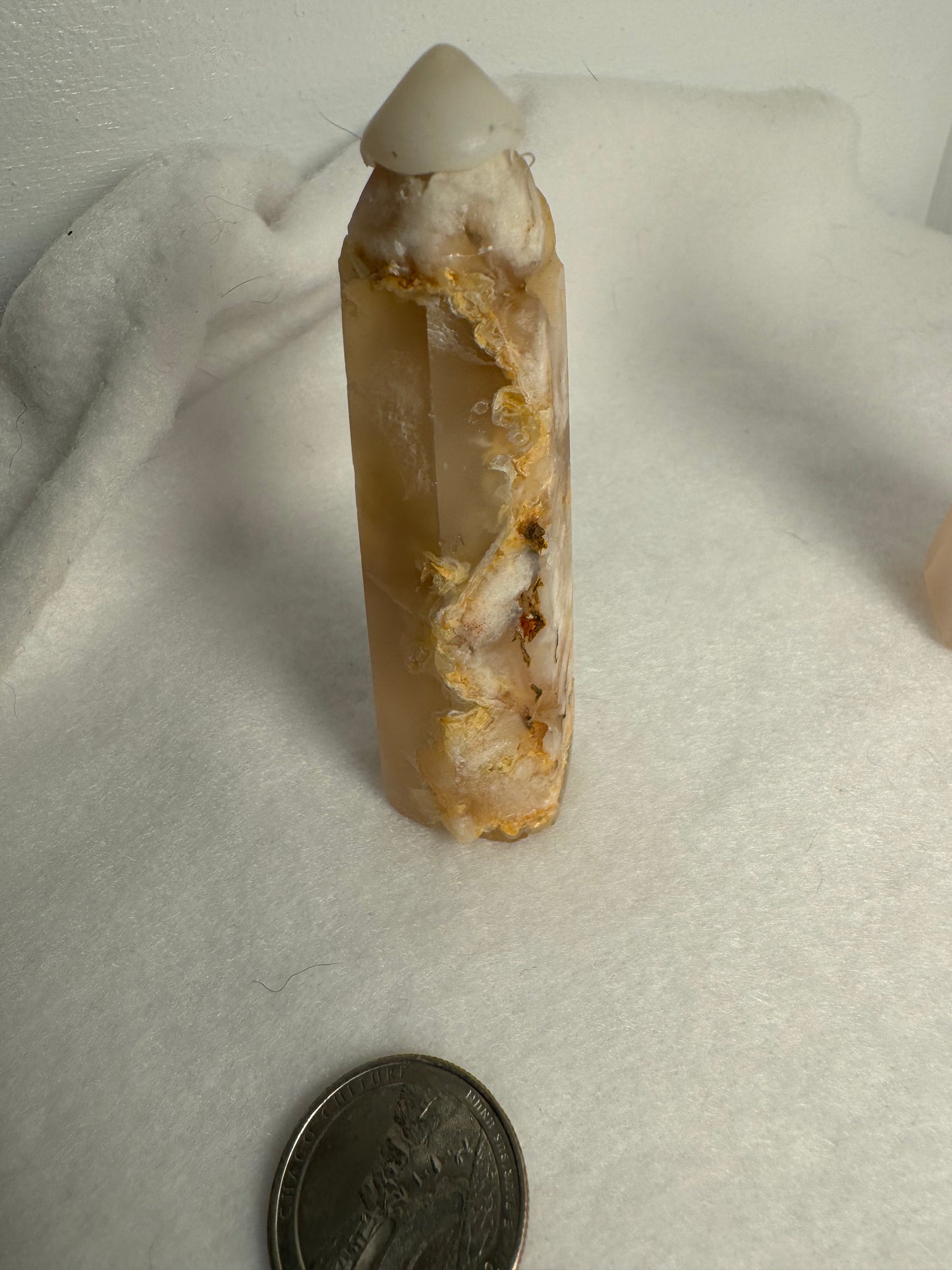 FLOWER AGATE TOWER-growth, manifestation, and personal transformation