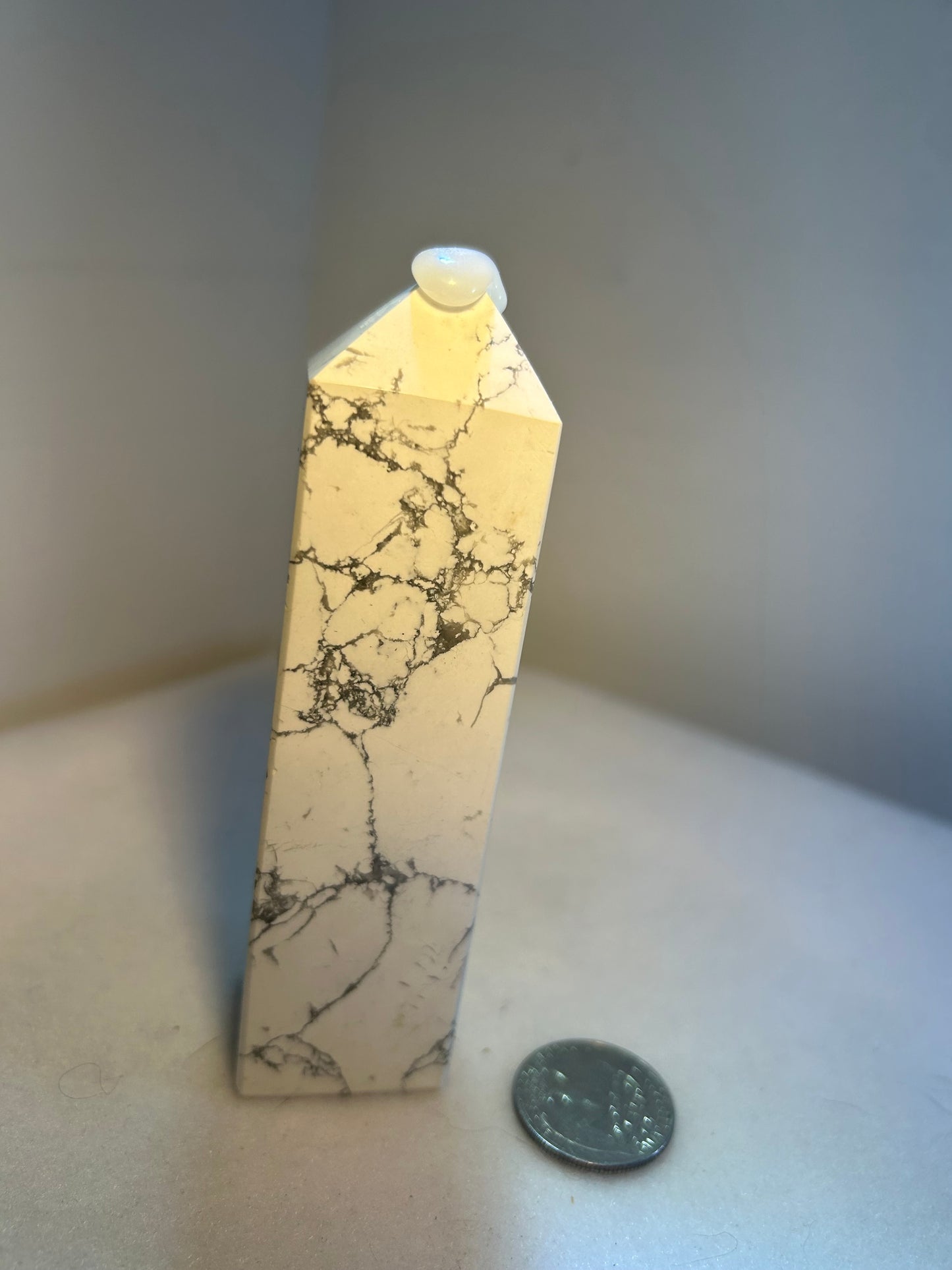 HOWLITE TOWER-connection, knowledge, calming