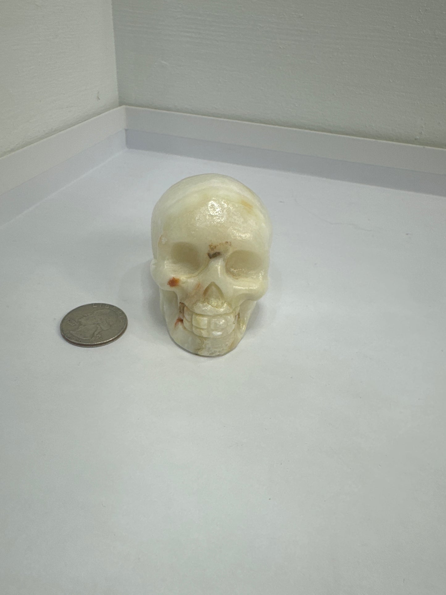 AFGHAN JADE SKULL-Harmony, Protection, Emotional Balance