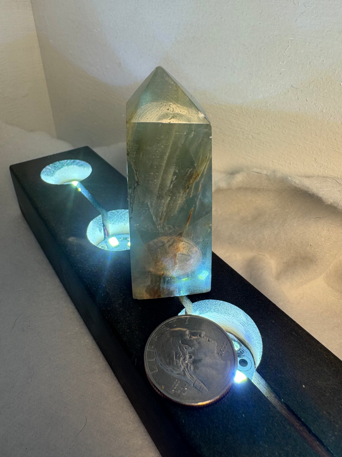 FLUORITE TOWER-clarity, focus, and spiritual expansion