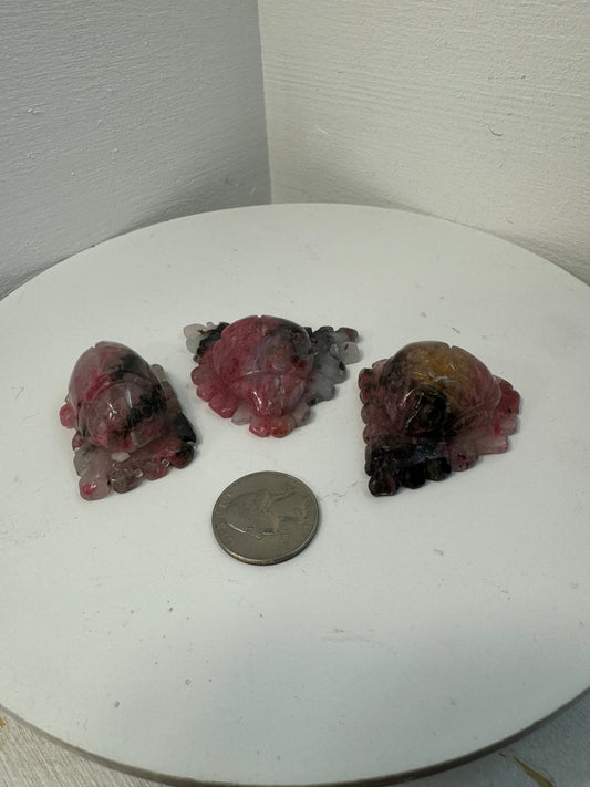 RHODONITE BUGS- Love, Balance, Transformation