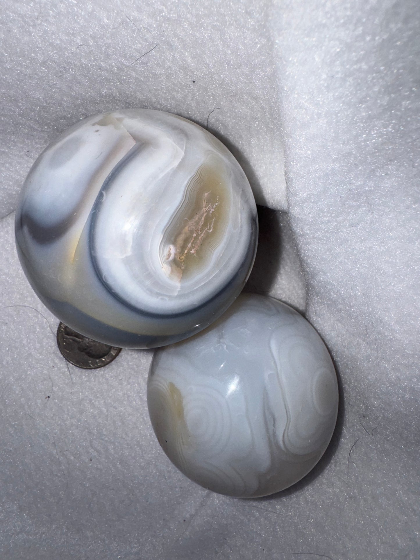 BANDED AGATE SPHERE-stability, protection, and balance