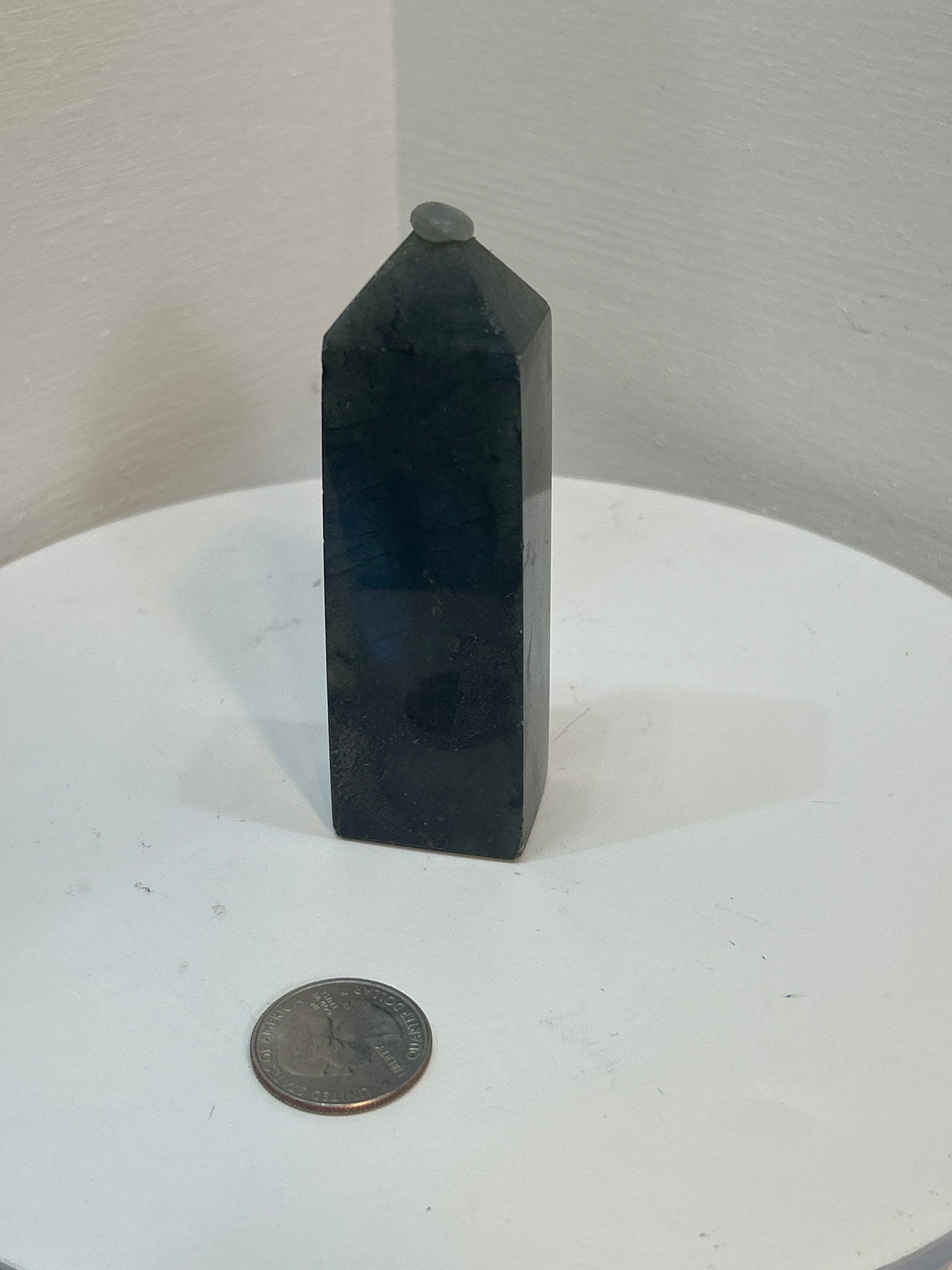 LABRADORITE TOWER-intuition, protection, and spiritual awakening