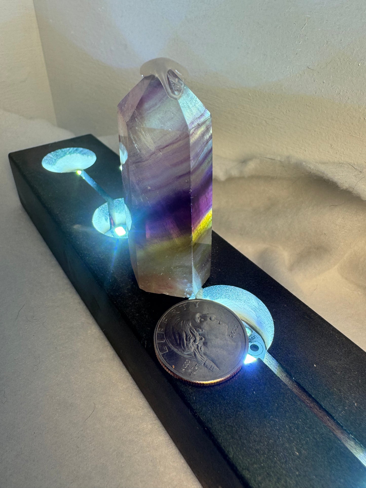 FLUORITE TOWER-clarity, focus, and spiritual expansion