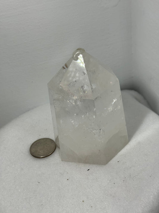 CLEAR QUARTZ TOWER- healing, spirituality, enlightenment