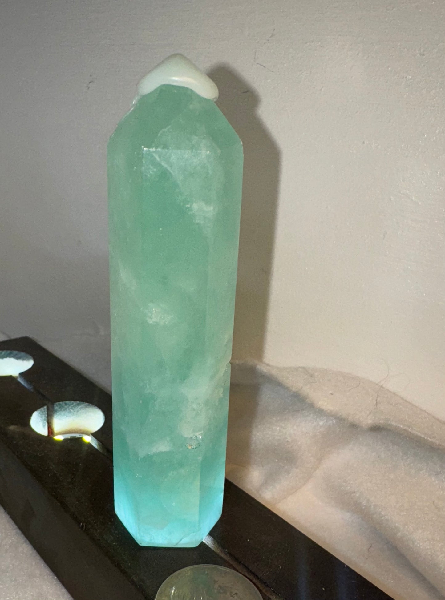 FLUORITE TOWER-clarity, focus, and spiritual expansion