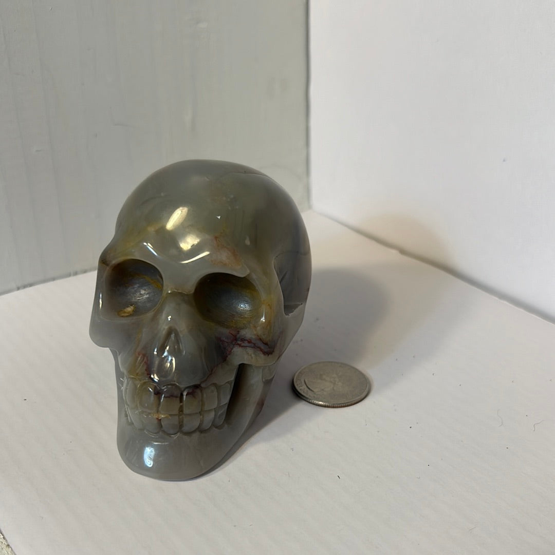 POLYCHROME SKULL-creativity, positivity, growth