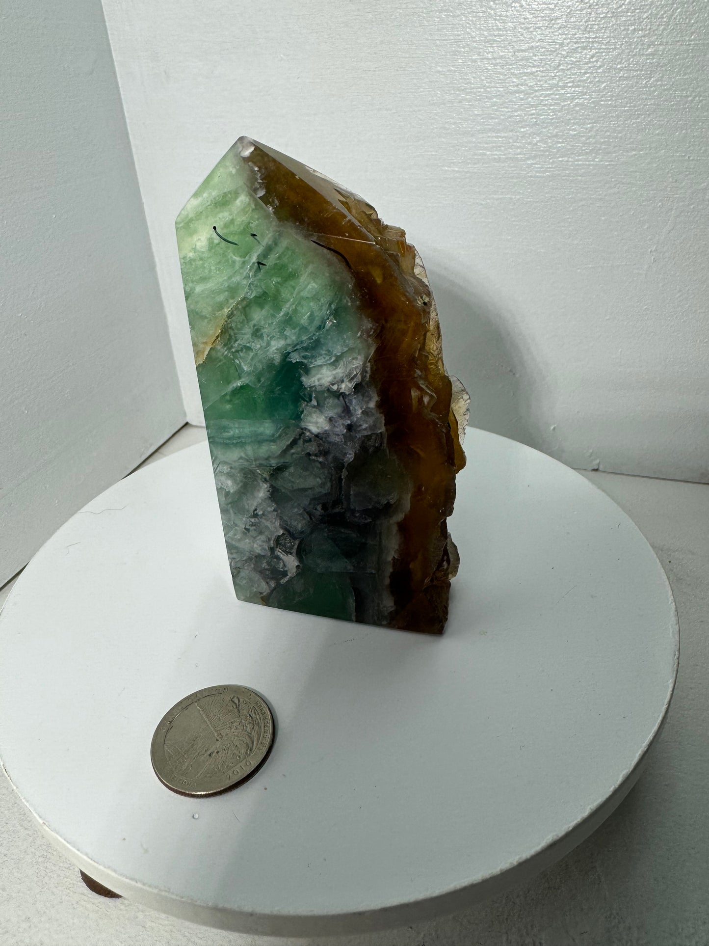 FLUORITE TOWER-clarity, focus, and spiritual expansion