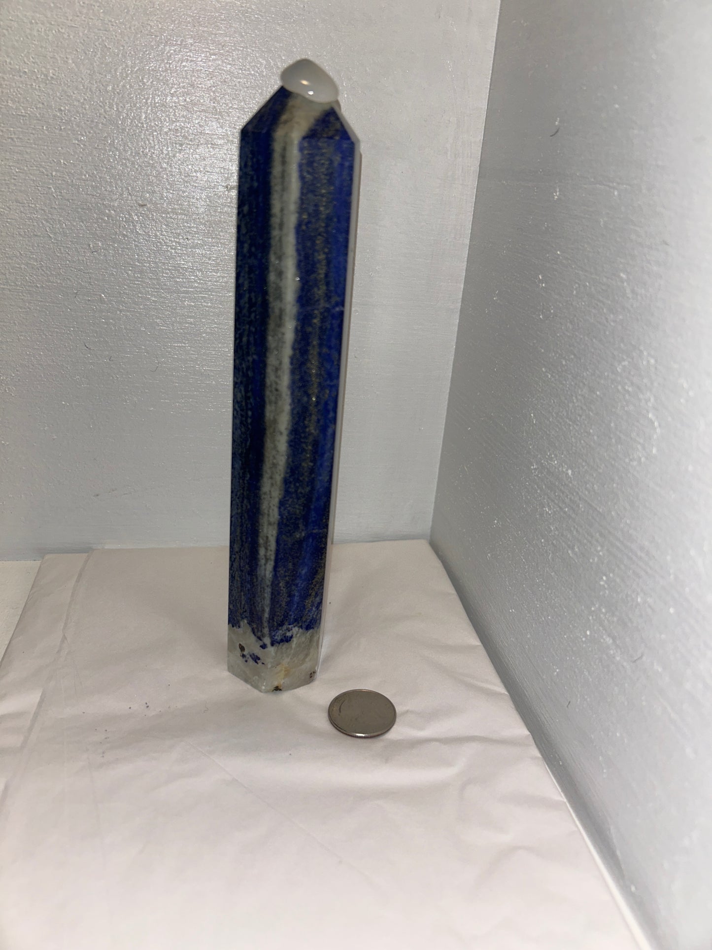 LAPIS LAZULI TOWER-confidence, honesty, integrity