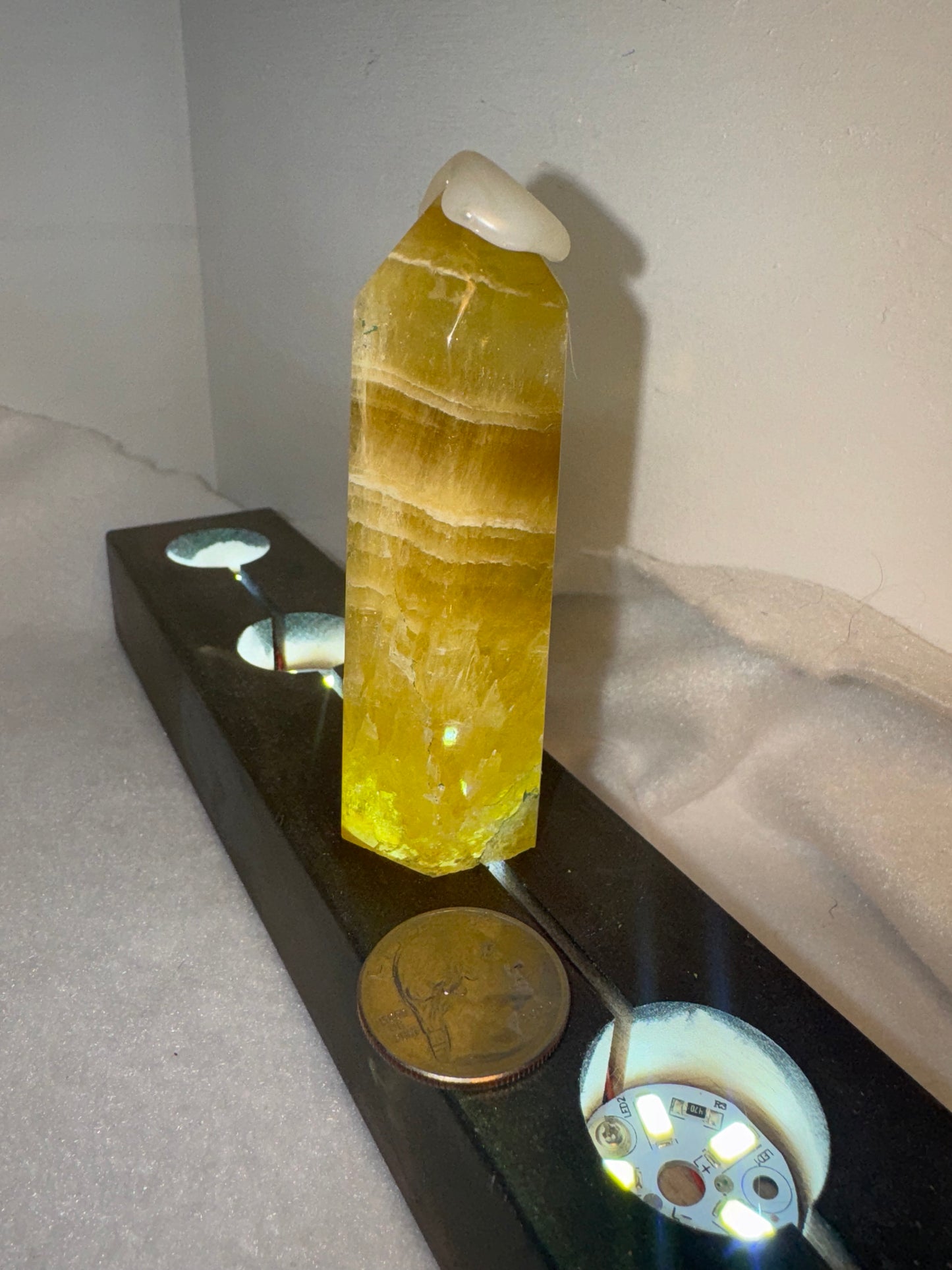 FLUORITE TOWER-clarity, focus, and spiritual expansion