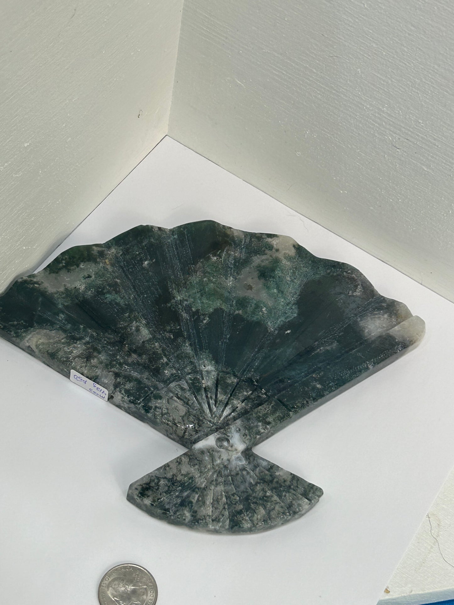 MOSS AGATE FAN