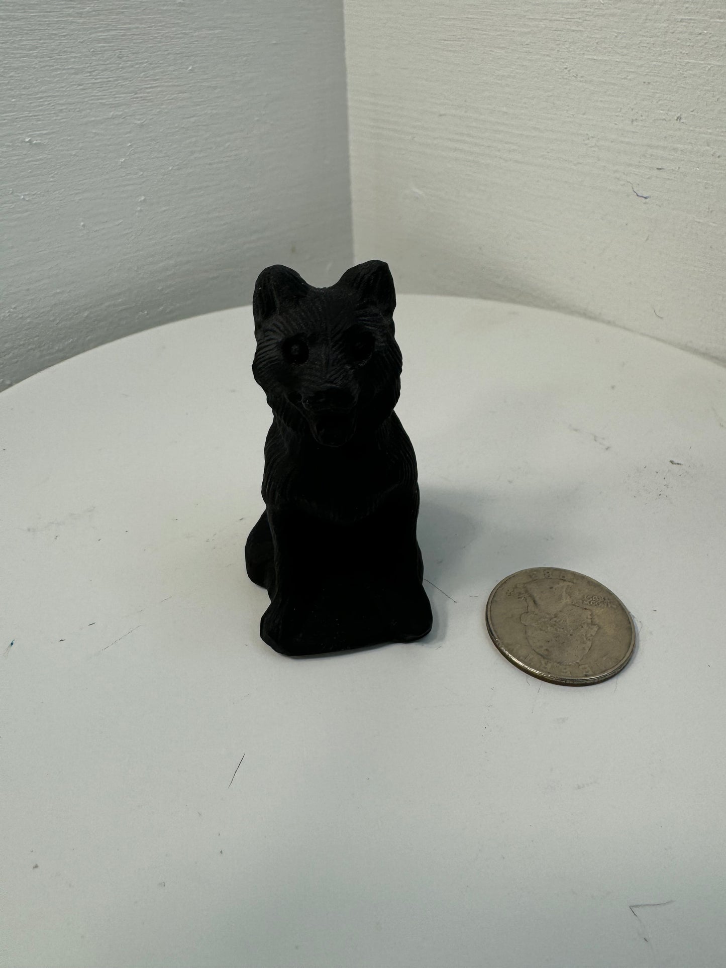 OBSIDIAN DOG- Protection, Loyalty, Grounding Energy