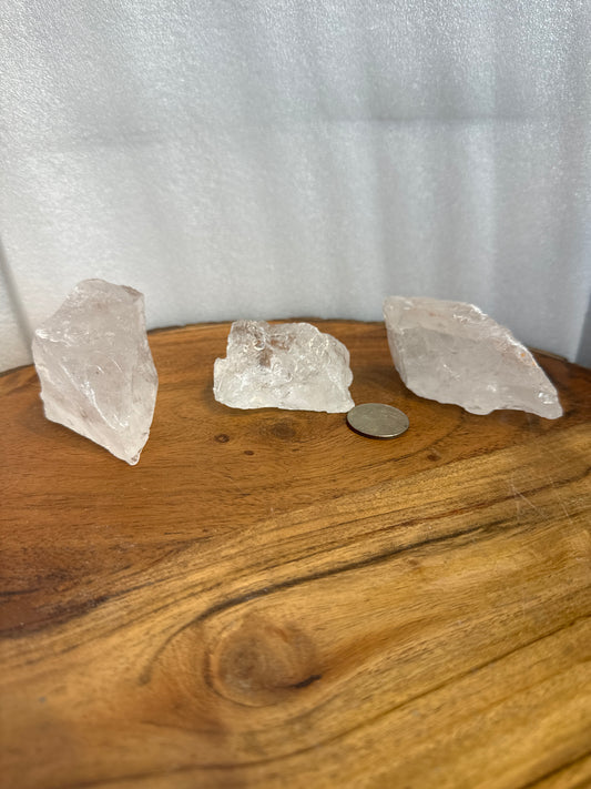 CLEAR QUARTZ RAW- Clarity, Amplification, Energy Cleansing