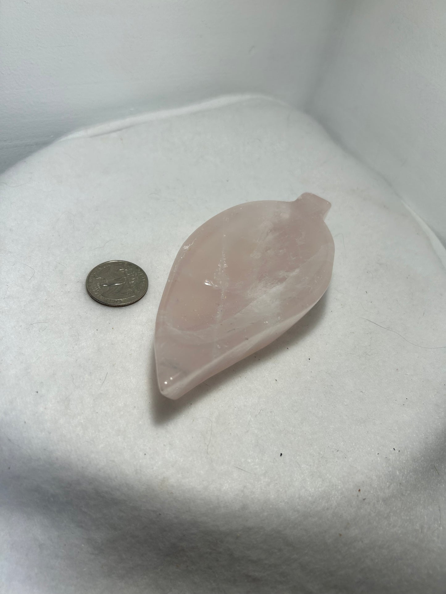 ROSE QUARTZ BOWL-love compassion, harmony