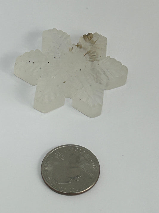 GARDEN QUARTZ SNOWFLAKE