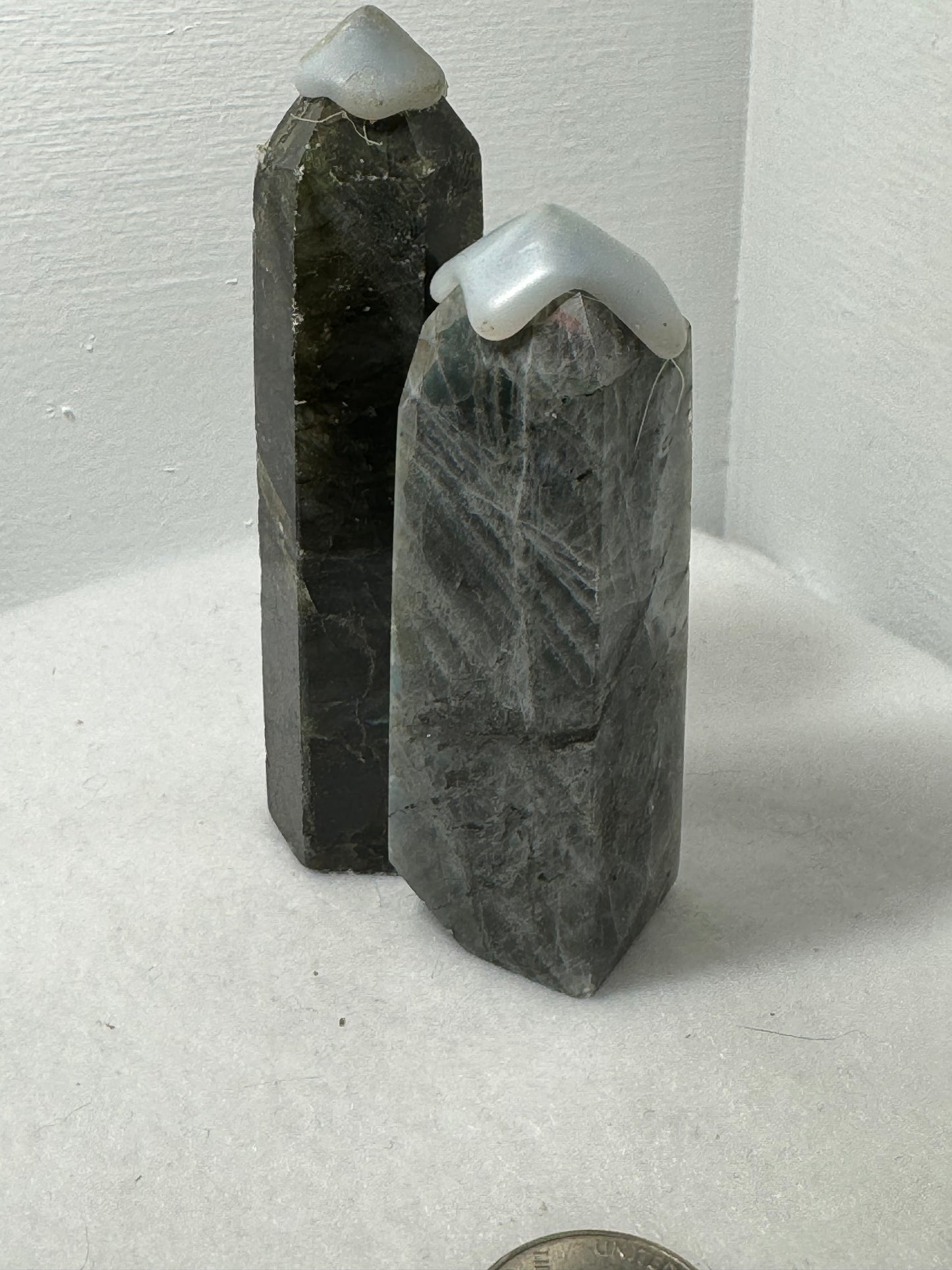 LABRADORITE TOWER-intuition, protection, and spiritual awakening