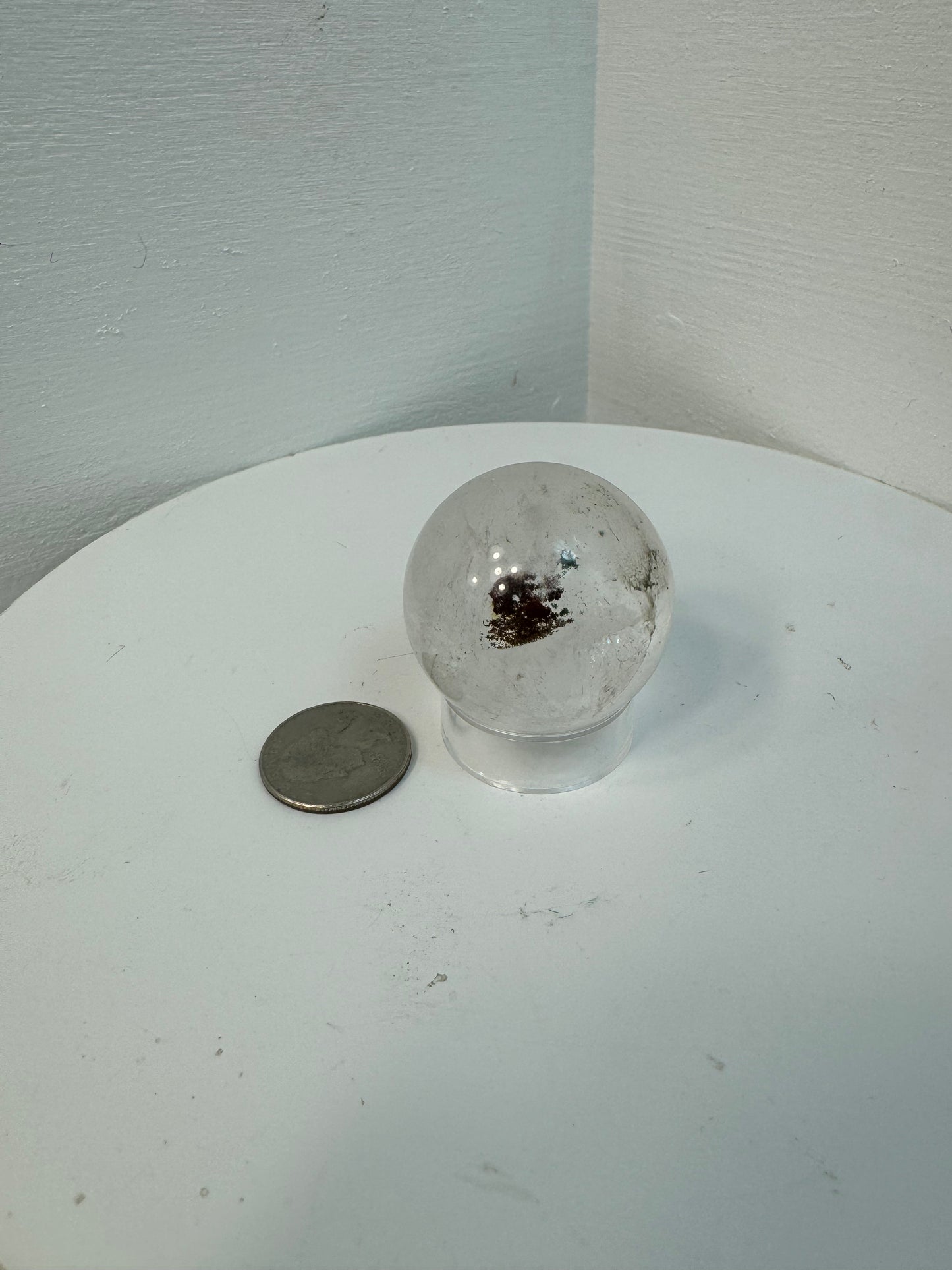 GARDEN QUARTZ SPHERE- Growth, Grounding, Spiritual Connection