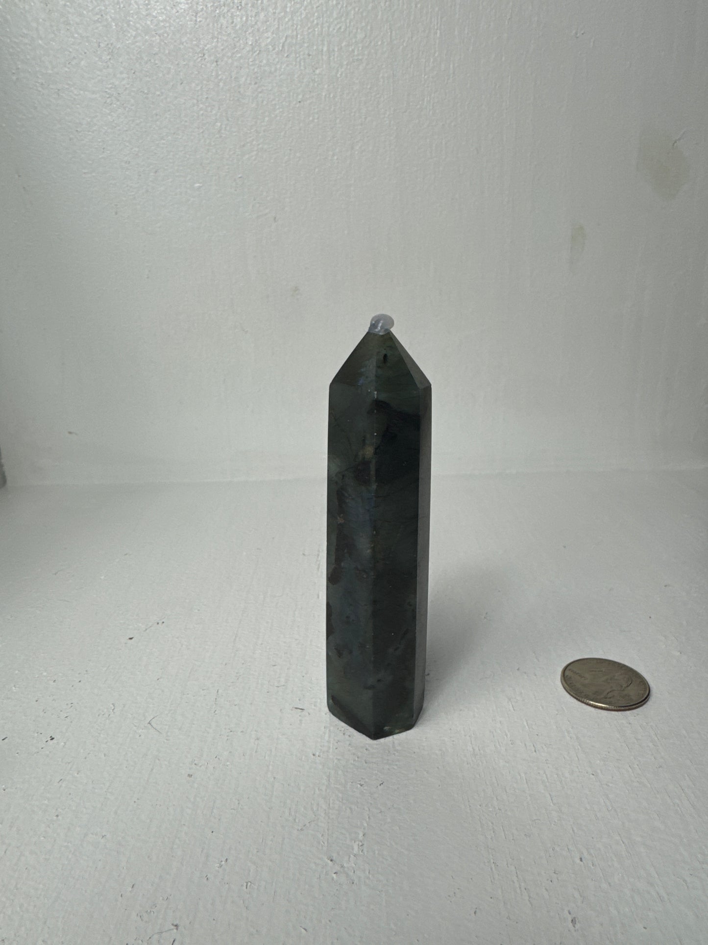 LABRADORITE TOWER-intuition, protection, and spiritual awakening