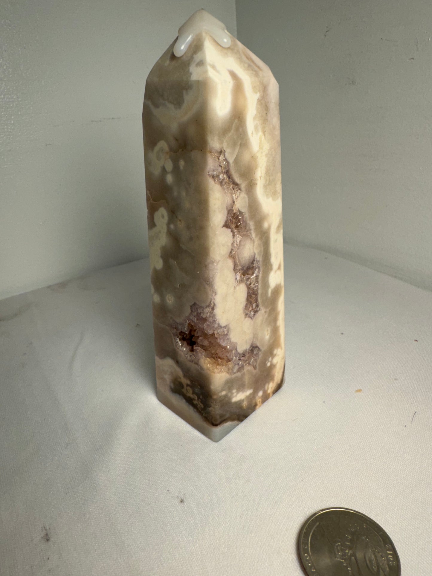 FLOWER AGATE TOWER-growth, manifestation, and personal transformation