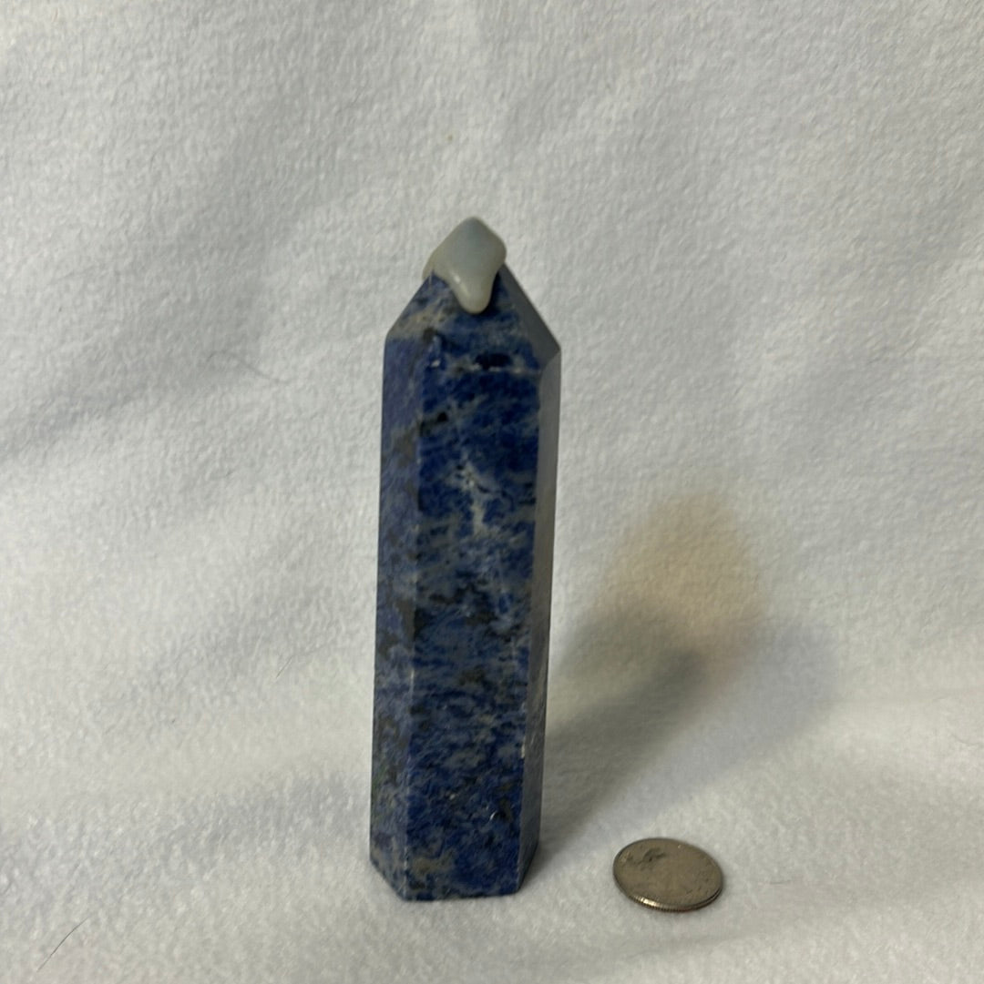 LAPIS LAZULI TOWER-confidence, honesty, integrity