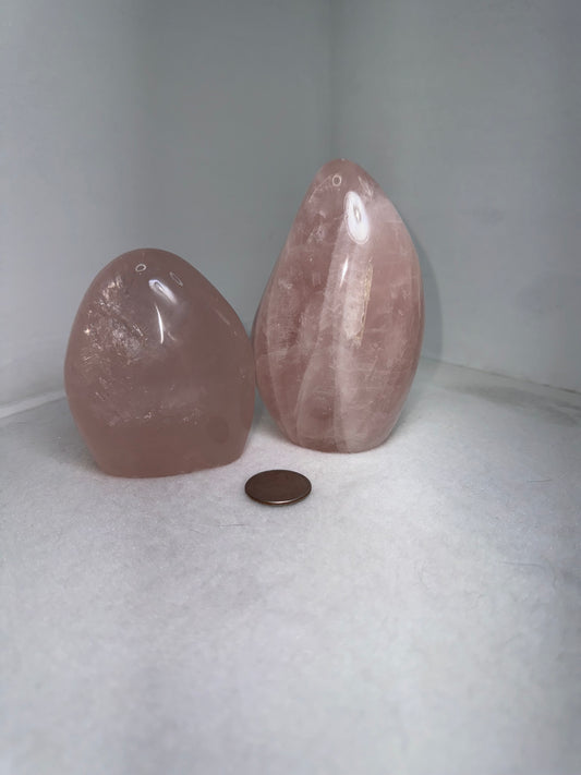 ROSE QUARTZ FREEFORM- love, compassion, harmony