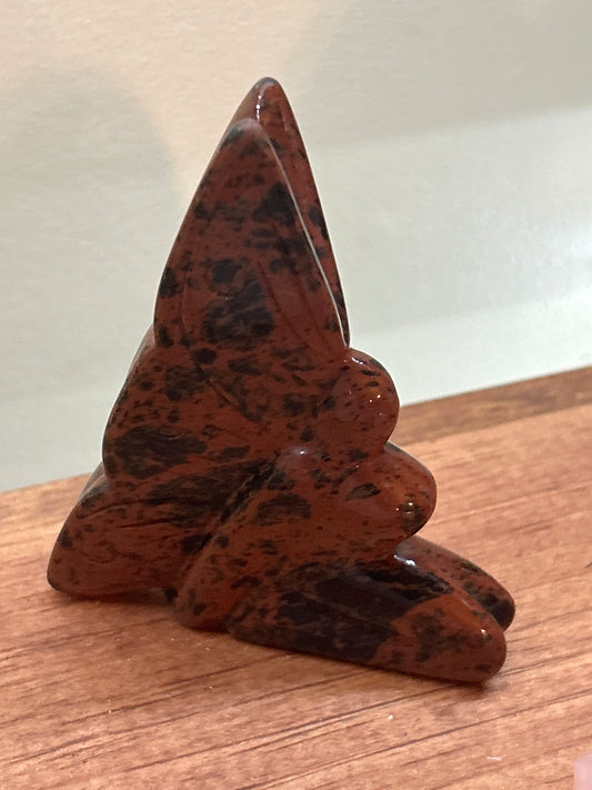 MAHOGANY OBSIDIAN FAIRY - Protection, Transformation, Grounding Magic