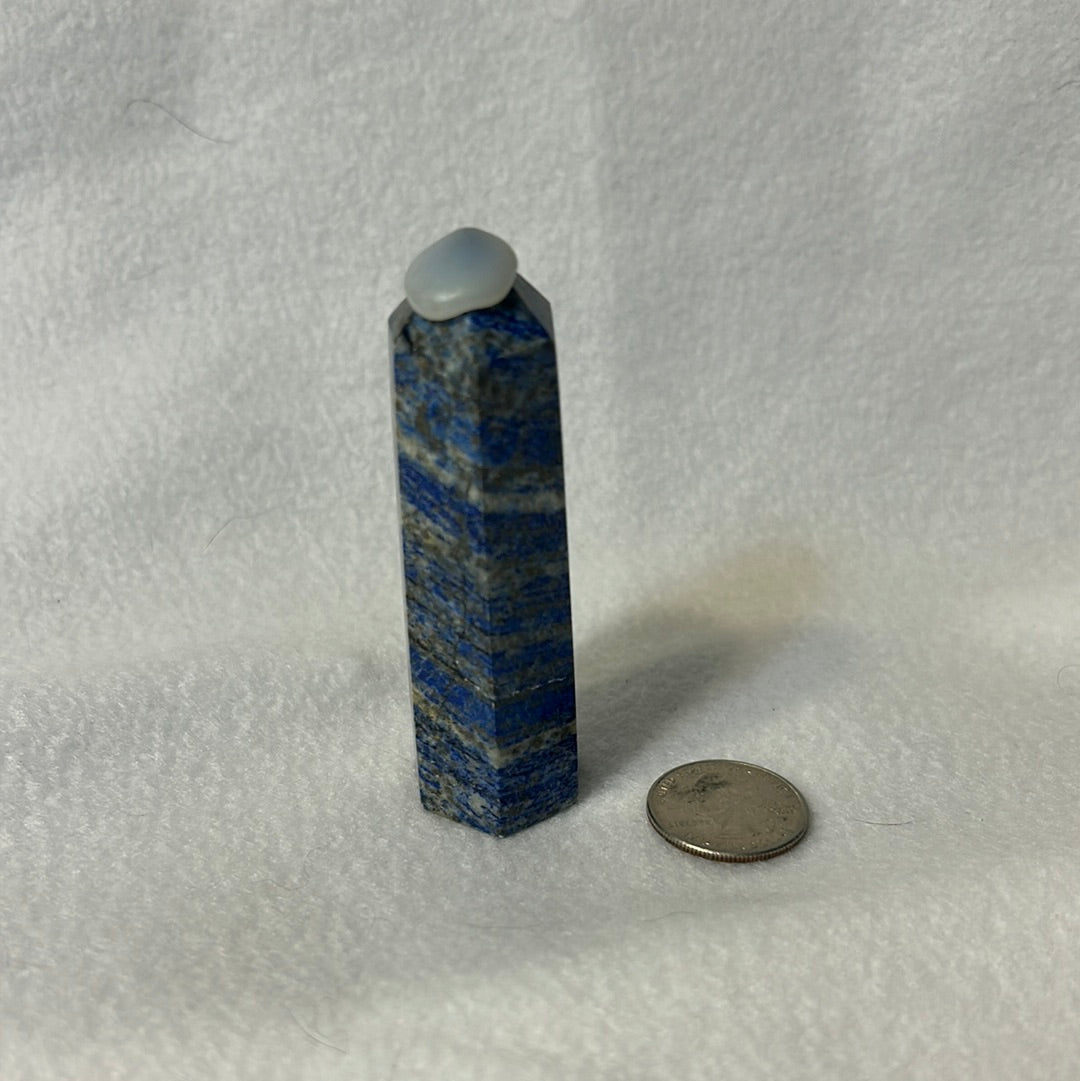 LAPIS LAZULI TOWER-confidence, honesty, integrity