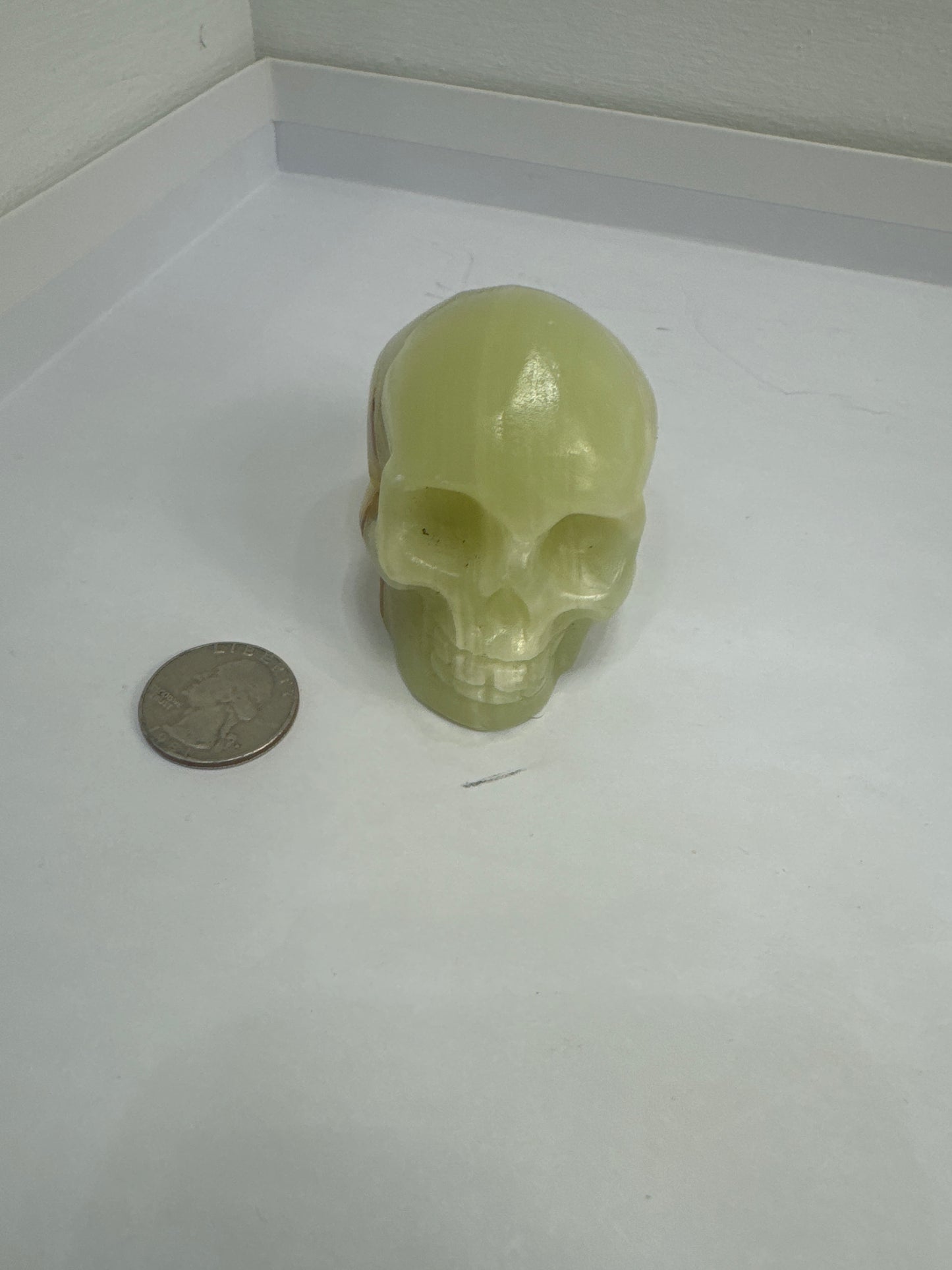 AFGHAN JADE SKULL-Harmony, Protection, Emotional Balance