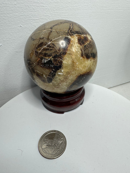 SEPTARIAN STONE  sphere-protection, healing, communication