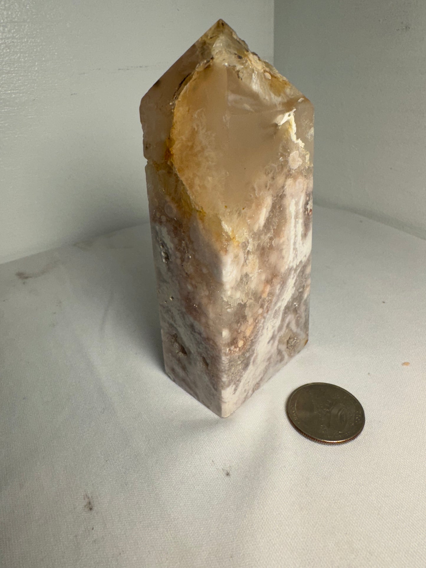 FLOWER AGATE TOWER-growth, manifestation, and personal transformation