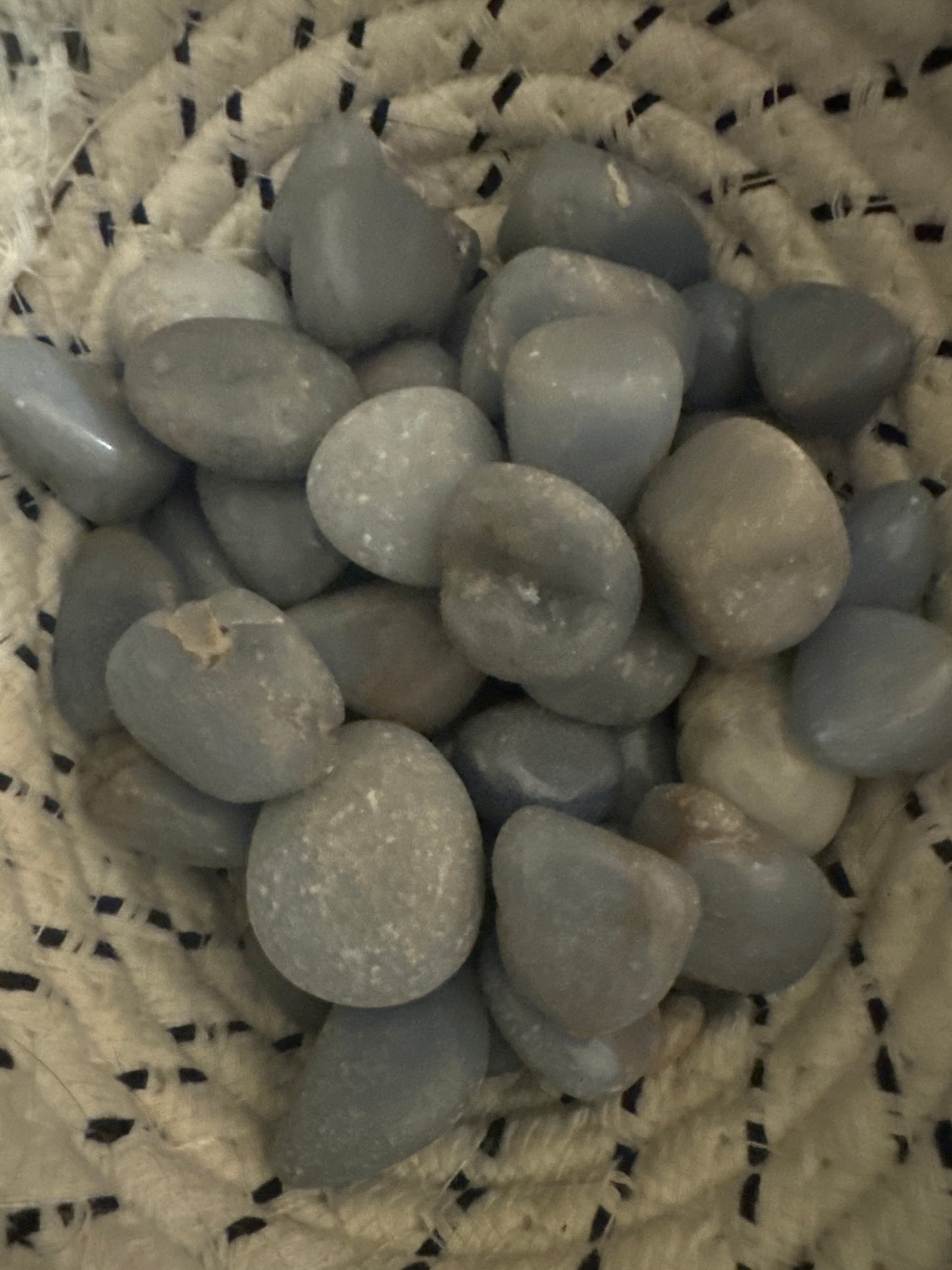 ANGELITE TUMBLES- Serenity, Communication, Spiritual Connection