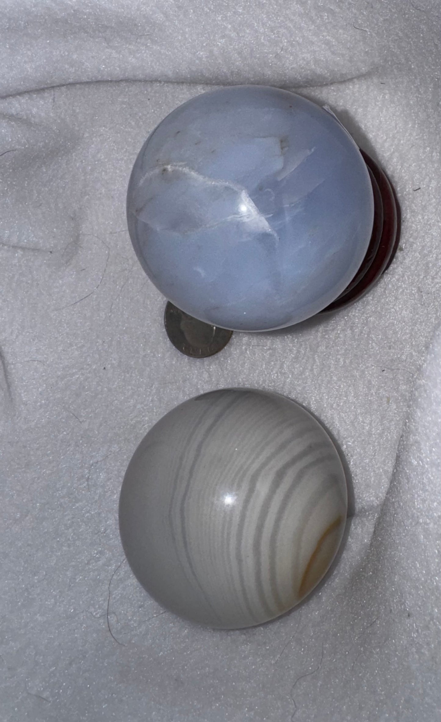 BANDED AGATE SPHERE-stability, protection, and balance