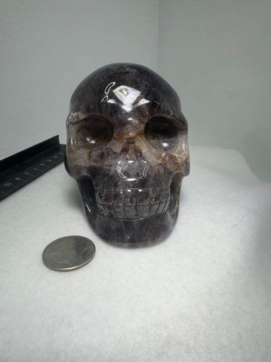 AMETHYST SKULL-peace, spiritual growth, intuition