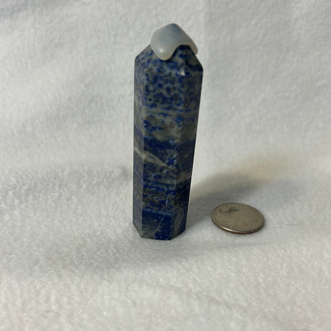 LAPIS LAZULI TOWER-confidence, honesty, integrity