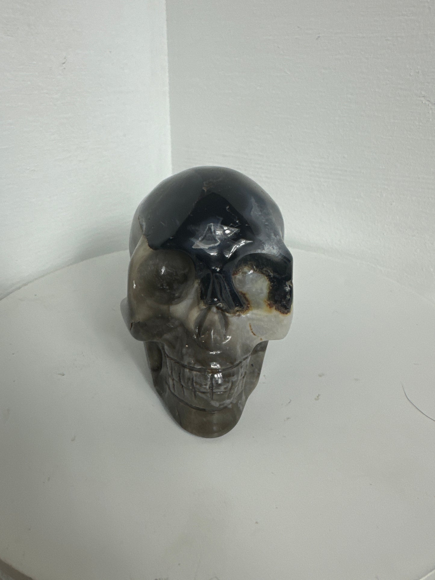 VOLCANO AGATE SKULL-strength, transformation, grounding