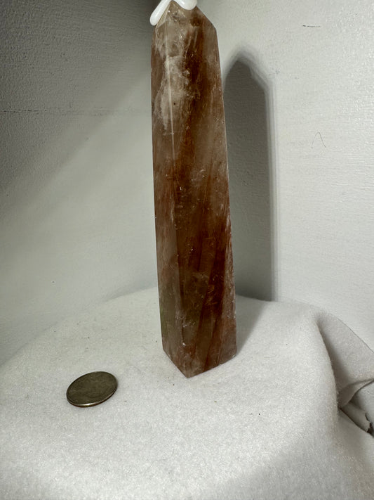 FIRE QUARTZ TOWER-passion, vitality, spiritual awakening