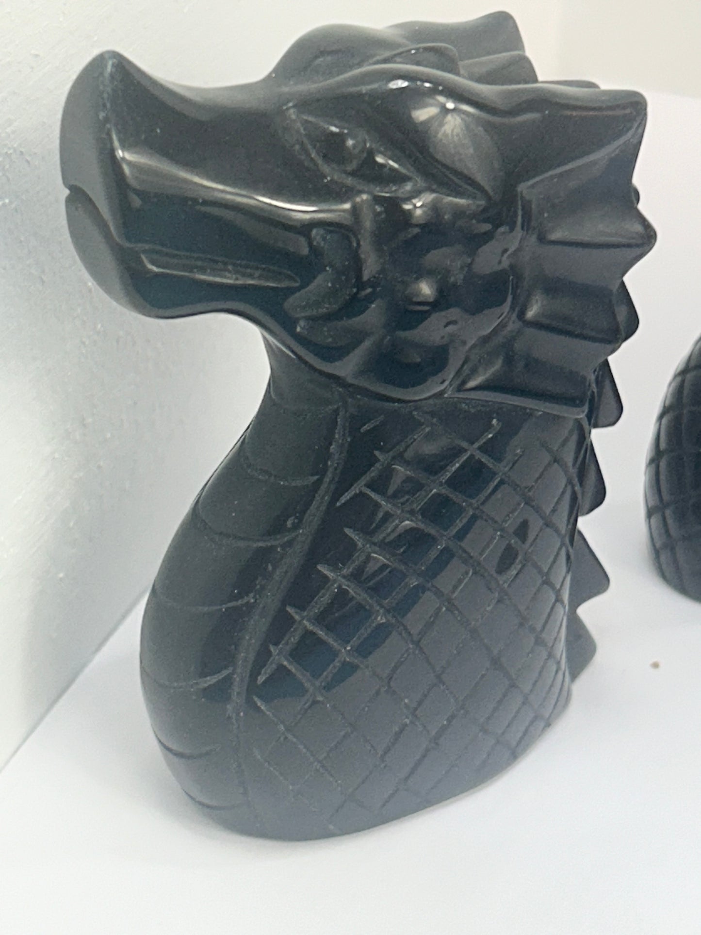 OBSIDIAN 3 PIECE DRAGON-Protection, Power, Transformation