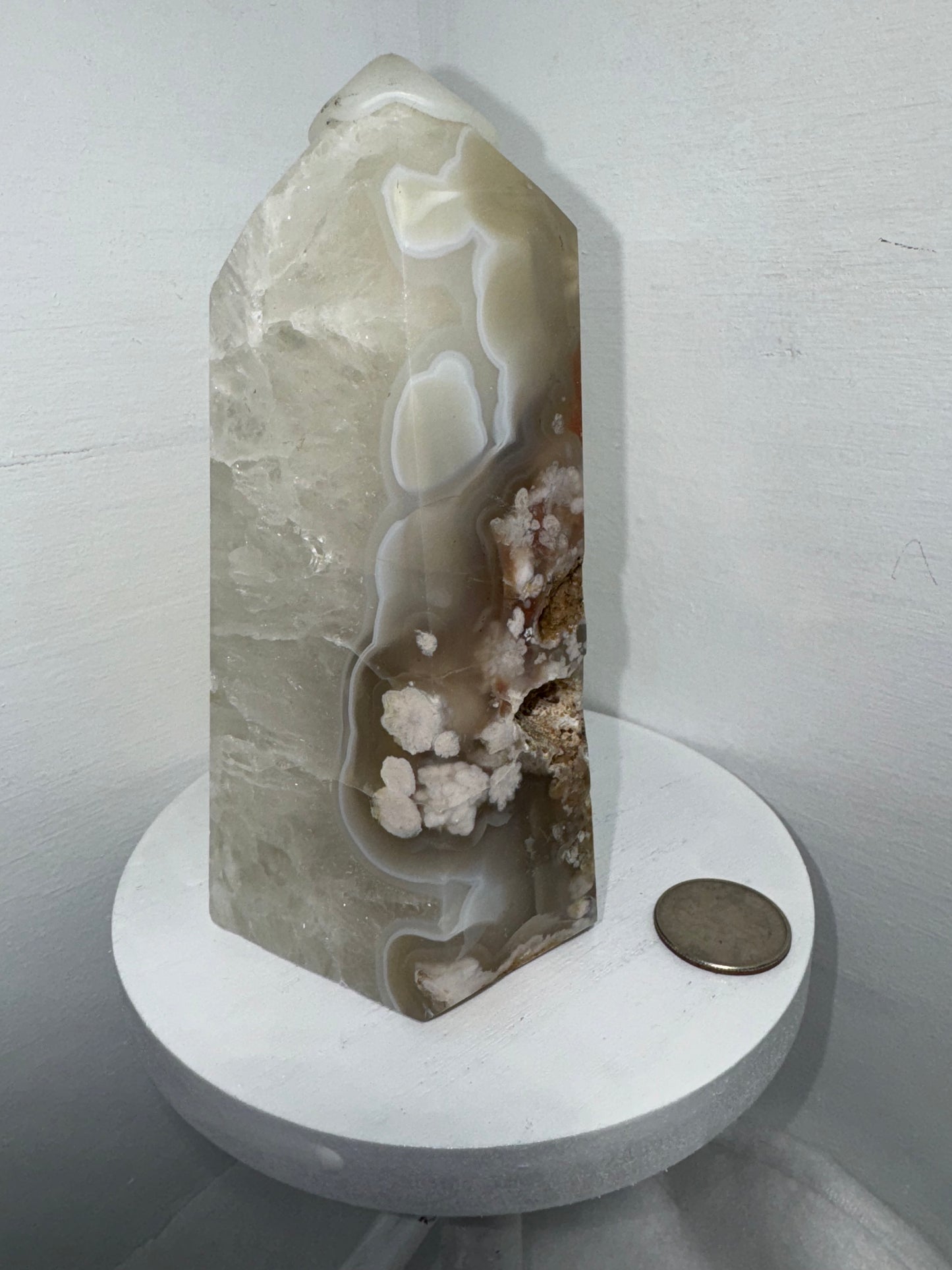 FLOWER AGATE TOWER-growth, manifestation, and personal transformation