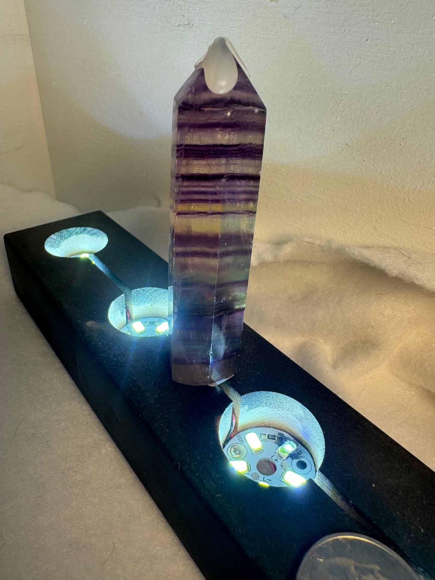 FLUORITE TOWER-clarity, focus, and spiritual expansion