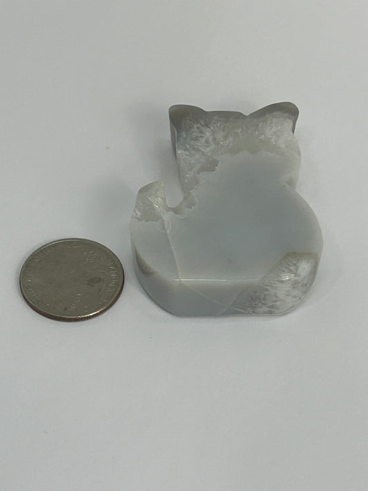 CHALCEDONY FLAT CAT