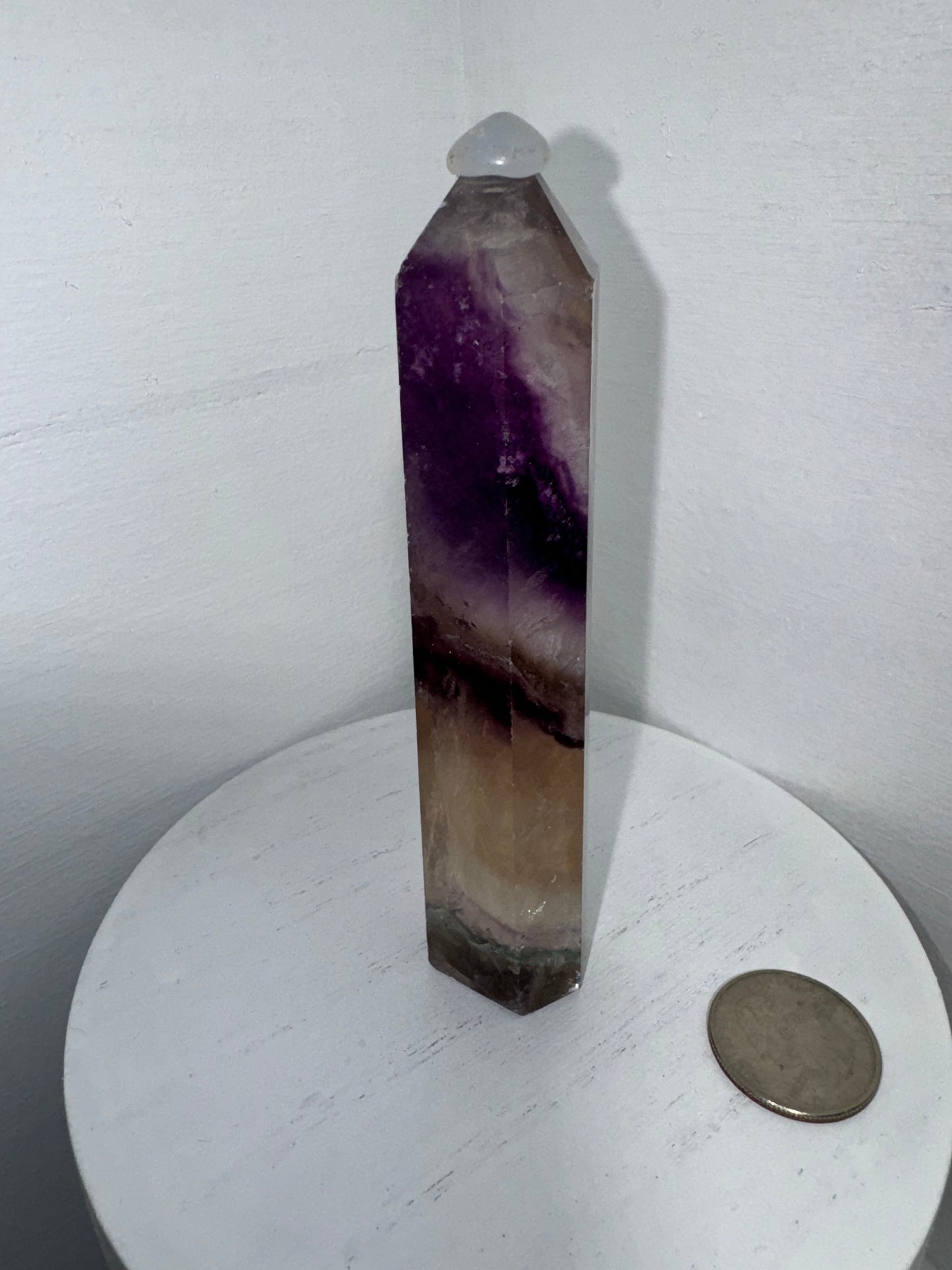 FLUORITE TOWER-clarity, focus, and spiritual expansion