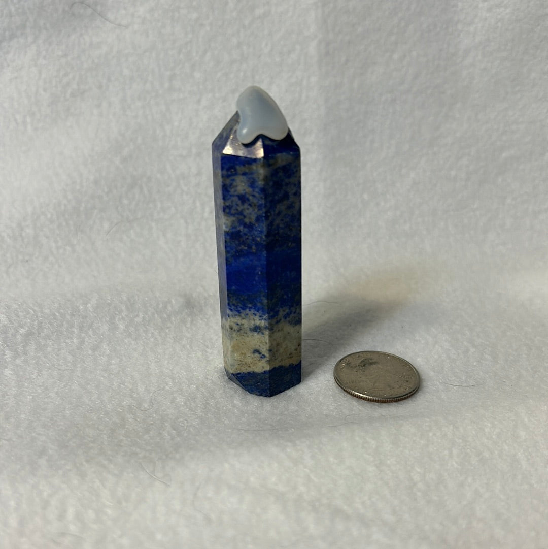 LAPIS LAZULI TOWER-confidence, honesty, integrity