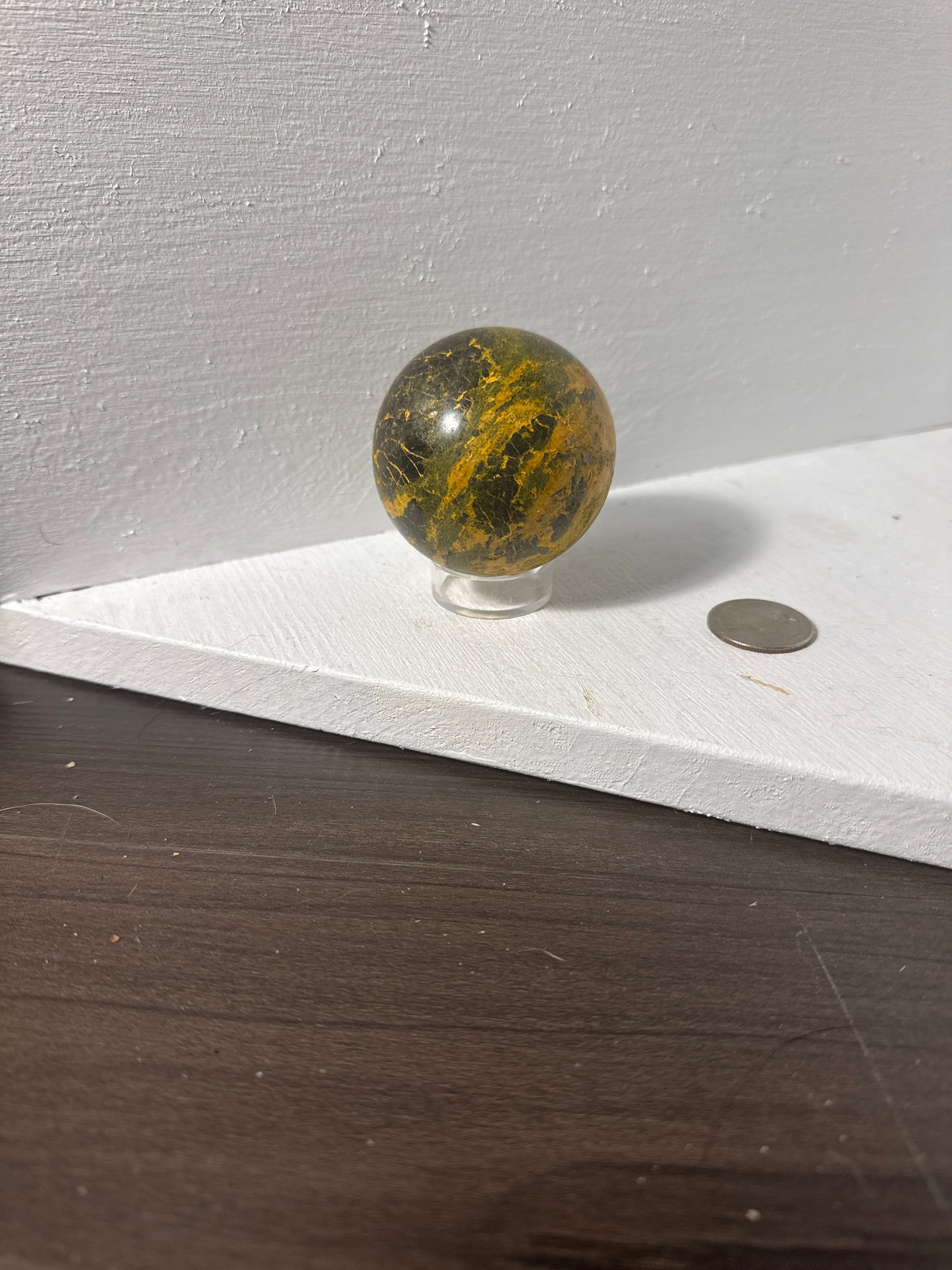 BUMBLE BEE JASPER SPHERE-Vitality, Creativity, Transformation