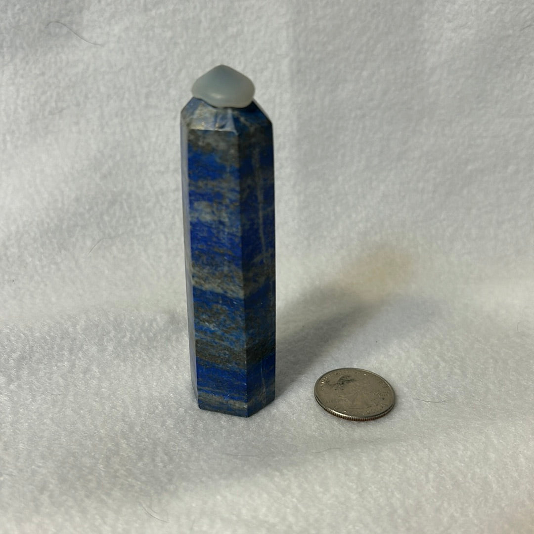 LAPIS LAZULI TOWER-confidence, honesty, integrity