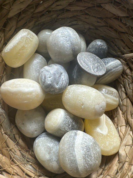 CRAZY LACE AGATE TUMBLES/CHIPS-Joy, Protection,Emotional Upliftment